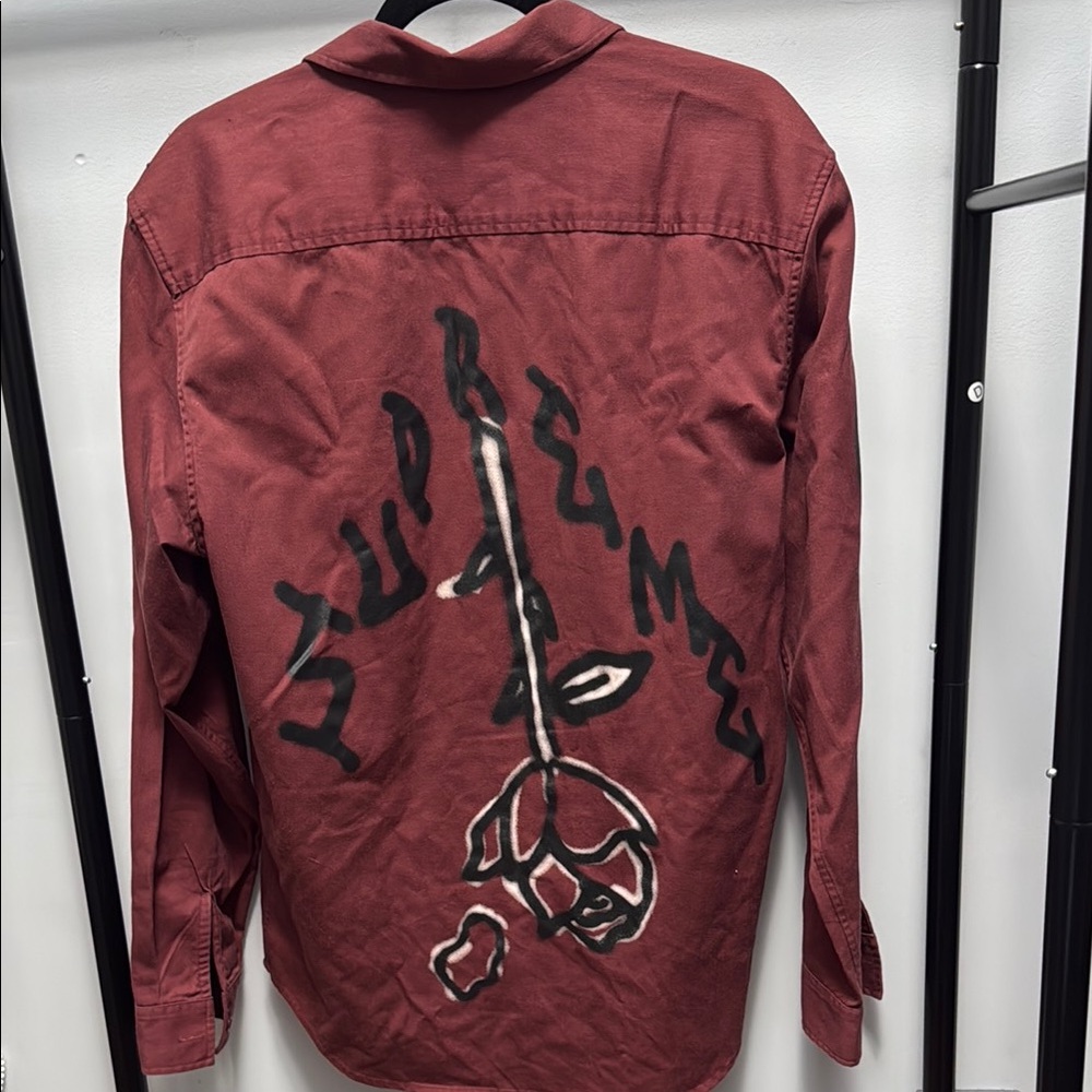 Supreme Red Graphic Shirt